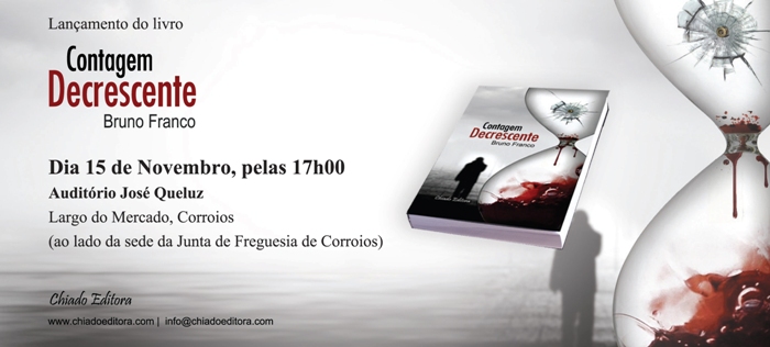 Lançamento do livro: Contagem Decrescente de Bruno Franco