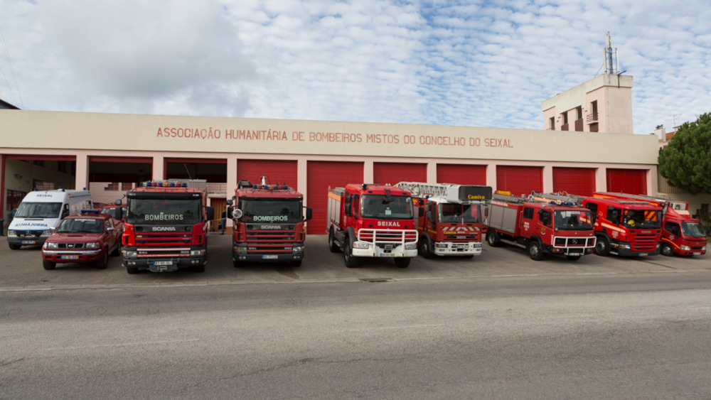 Inauguração do Quartel de Bombeiros em Santa Marta