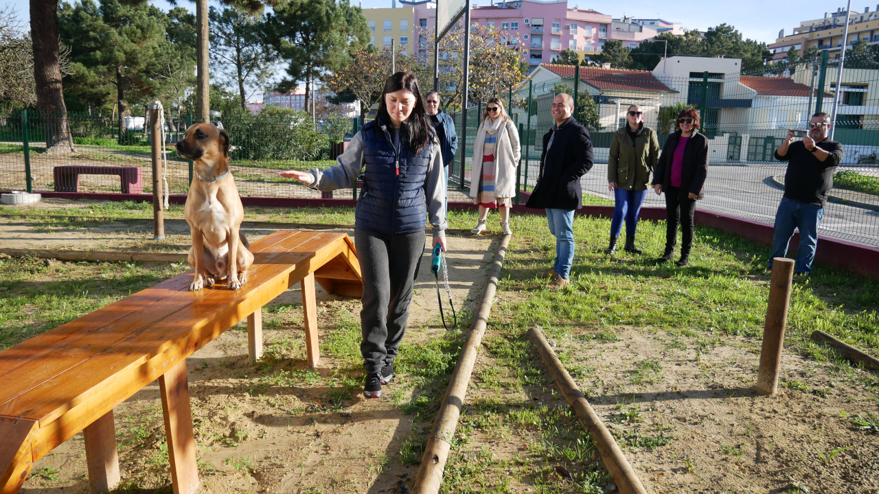 Primeiro parque canino da Freguesia de Corroios